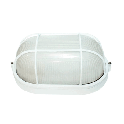 Lighting Oval White E27 HI5021W