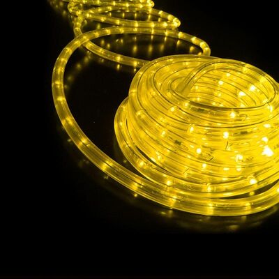 Rope Light 36 Lights/m 2 Wires Yellow