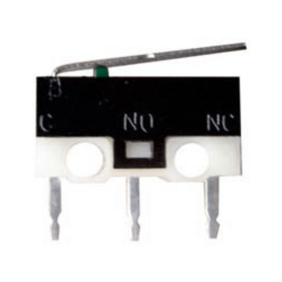 MINIATURE MICROSWITCH W/LEVER-RoHS C&H