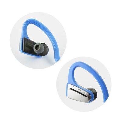 Ασύρματα Ακουστικά Bluetooth Μπλε χωρίς Καλώδιο