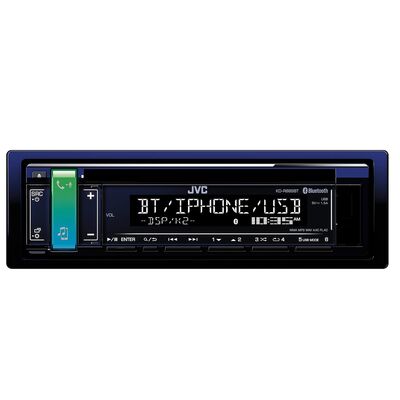 Car Radio CD/USB/FM/AUX/Bluetooth MP3 1-DIN JVC KD-R889BT