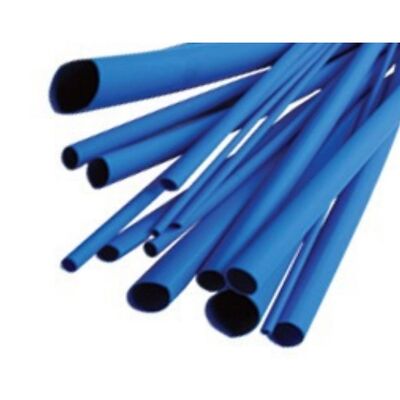 Thermal Heat Shrink Tubing 4.8/2.4mm Blue 1m