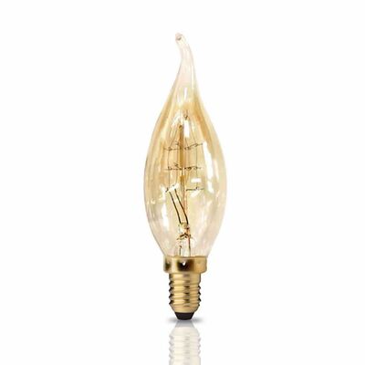 Light Bulb Decorative Edison E14 40W Candle C35