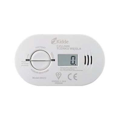 KIDDE 3xAA 5CO Carbon Dioxide Sensor with Display