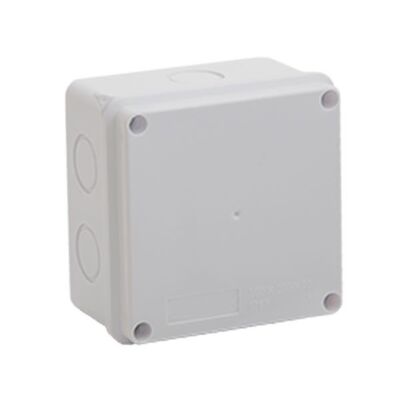 Outdoor Junction Box Square 100x100x70mm IP65