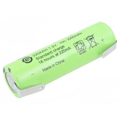 Ni-MH Battery AA R6 1.2V 2200mAh + PIN