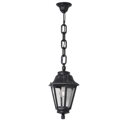 Hanging Luminaire Lattern Black Outdoor E27 IP55 86120PB
