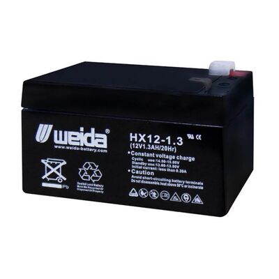 Battery Sealed Lead Acid 12V 1.3Αh HX1.3-12