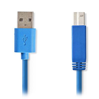 Καλώδιο USB 3.0A σε USB-B 2m Μπλε