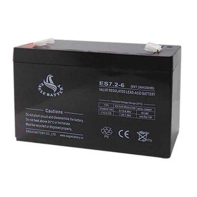 Battery Sealed Lead Acid 6V 7.2Αh ES7.2-6