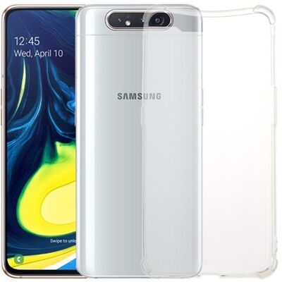Θήκη Σιλικόνης Samsung Galaxy A80 Διάφανη