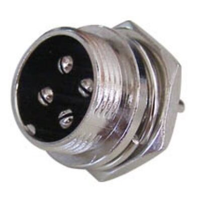 Microphone Connector Male 4P LZ306
