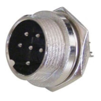 Microphone Connector Male 6P LZ310