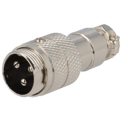 Microphone Connector Male 3P