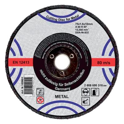 Cutting Disc for Metal 115x1.0x22.2mm
