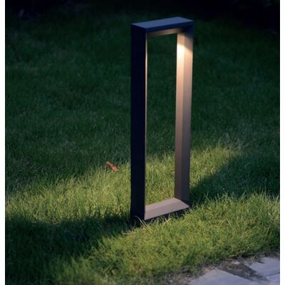 Garden Lamp Aluminum Led 8W 3000K Dark Grey Outdoor 49.5cm IP54