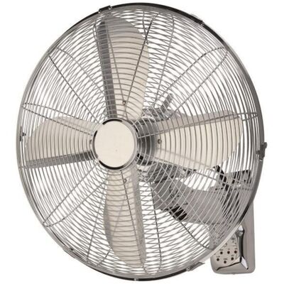 Wall Mounted Fan Inox with Remote Control 40cm 50W