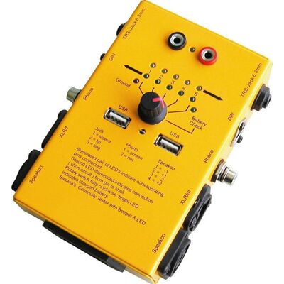 Speakon - XLR - RCA - 4p DIN - Jack Cable Tester CT-02B