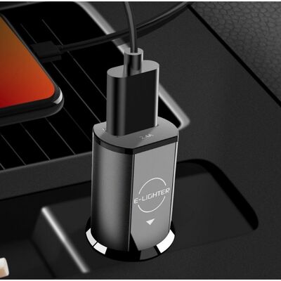 Car Charger USB 2.4A with Lighter