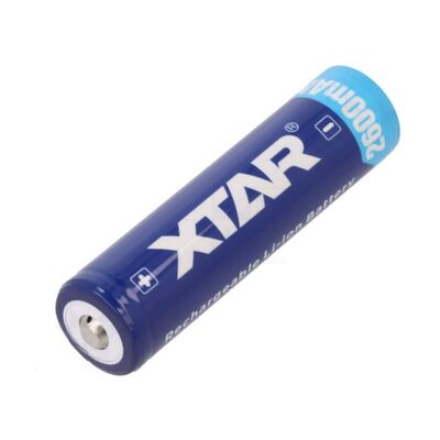 Battery Li-ion 18650 3.7V 2600mAh XTAR