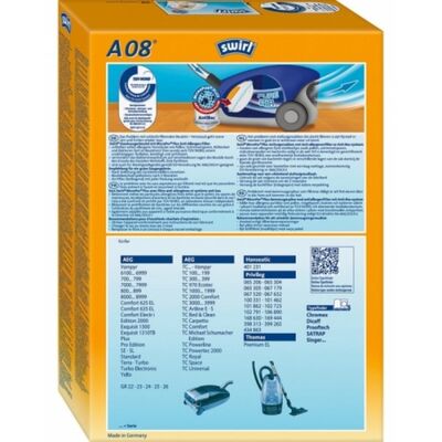 Vacuum Cleaner Bags Swirl A08 (AEG )