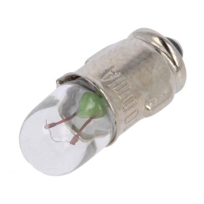 Light Bulb BA7S 6V DC 100mA D: 6.6mm L: 20mm