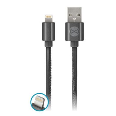 Cable USB to Apple Lightning 1m 2A Black