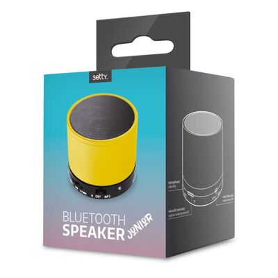 Bluetooth Speaker Setty Junior Yellow