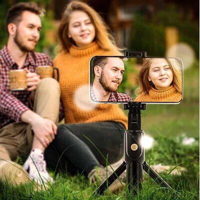Selfie Stick με Τρίποδα - Bluetooth Μαύρο K07
