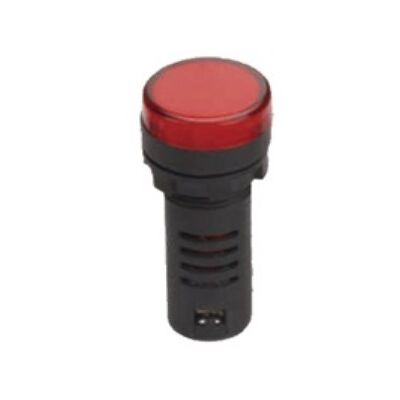 Indicator Lamp with Screw Mount Φ22 +Led 230 VAC Red/Green