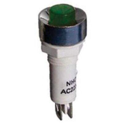 Indicator Lamp with Screw Mount Φ10 No cable 220V Green