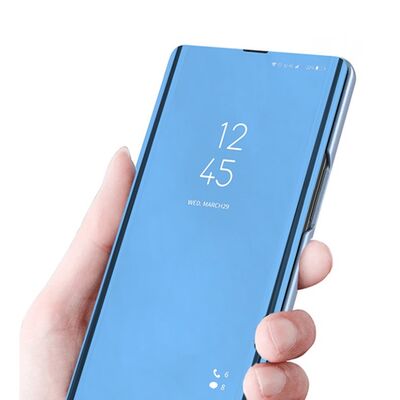Θήκη Smart Clear View Xiaomi Redmi Note 9S / 9 Pro Μπλε