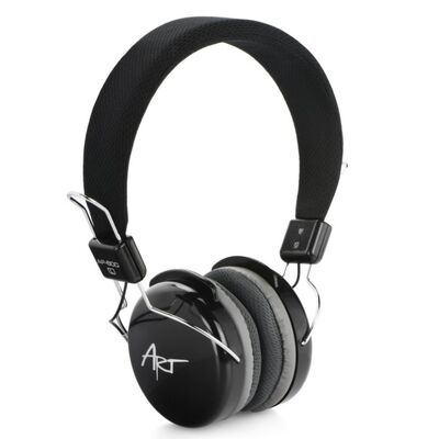 Ακουστικά με Μικρόφωνο ART AP-60MD Μαύρα