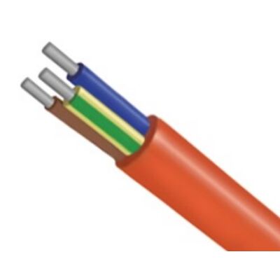 SILICONE CABLE 3X1.00mm² STRANDED TIN-PLATED RED SGL