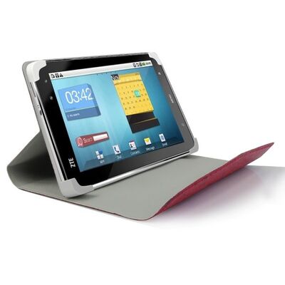 Leather Case Tablet 7" Red