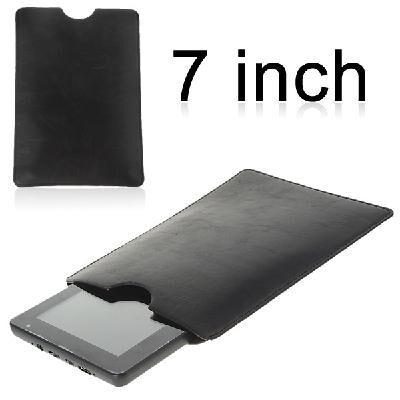 Faux Pouch Θήκη Tablet 7" Slim Μαύρη