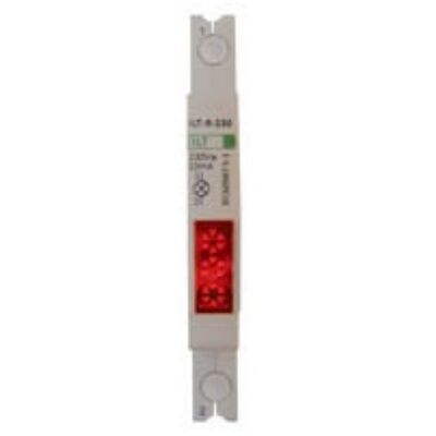 Din Rail Indicator Lamp with Led Red Thin 230V AC