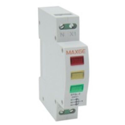 Din Rail Indicator Lamp with Led Red - Yellow - Blue 230V AC EPSL-TD