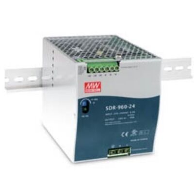 AC/DC DIN RAIL 960W/24V/40A SDR-960-24 MEAN WELL
