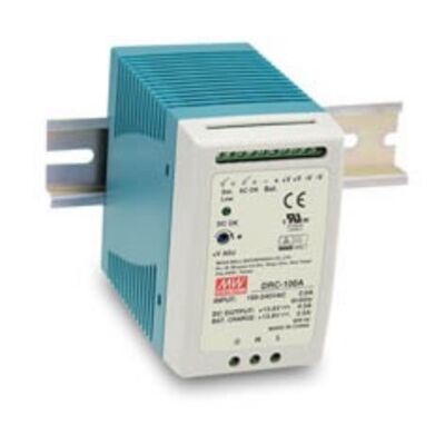 AC-DC SPECIFIC PURPOSE POWER SUPPLY SECURITY 96.6W/13.8V/7A DRC-100A MEAN WELL