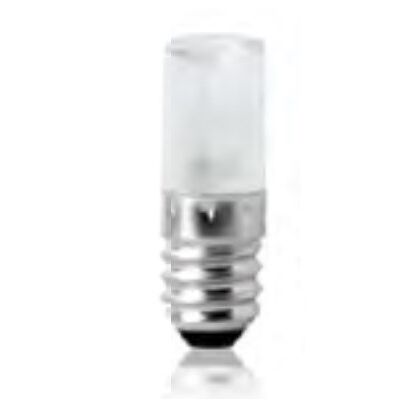 Light Bulb Neon E10 240V White 0.5W 360° D:10mm L:30mm