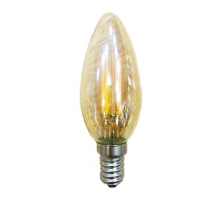 Led Lamp E14 6W Filament 2700K Edision Dimmable Amber