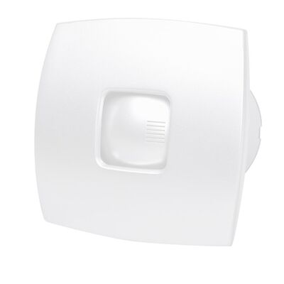 Indoor Bathroom Fan 20W Silent with Valve White