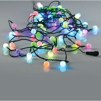 Christmas Led Lights RGB 80L with function 8m 934-035