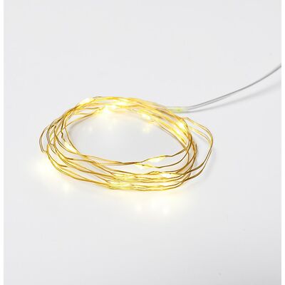 Christmas Led String Lights With Copper Wire Warm White  20L 2m  934-068