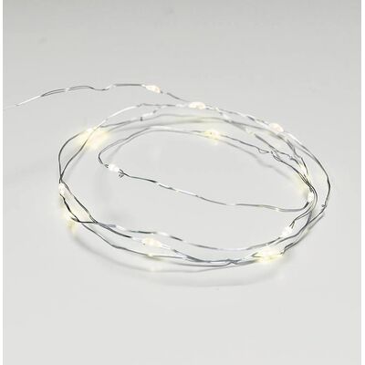 Christmas Led String Lights With Copper Wire Warm White  20L 2m  934-072