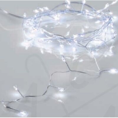 Christmas Cluster Led String Lights With Copper Wire Cool White 50L 2.5m 934-089