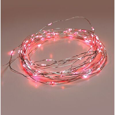 Christmas Led String Lights With Copper Wire Red 100L 8 functions 10m 934-098