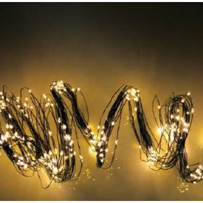 Christmas Led  Octopus Lights With Copper Wire Warm White 400L 2m 8 Functions 934-118