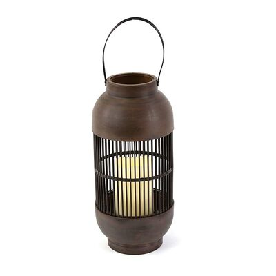 Decorative Lantern with LED Battery Candle 3xAAA Warm White 936-003